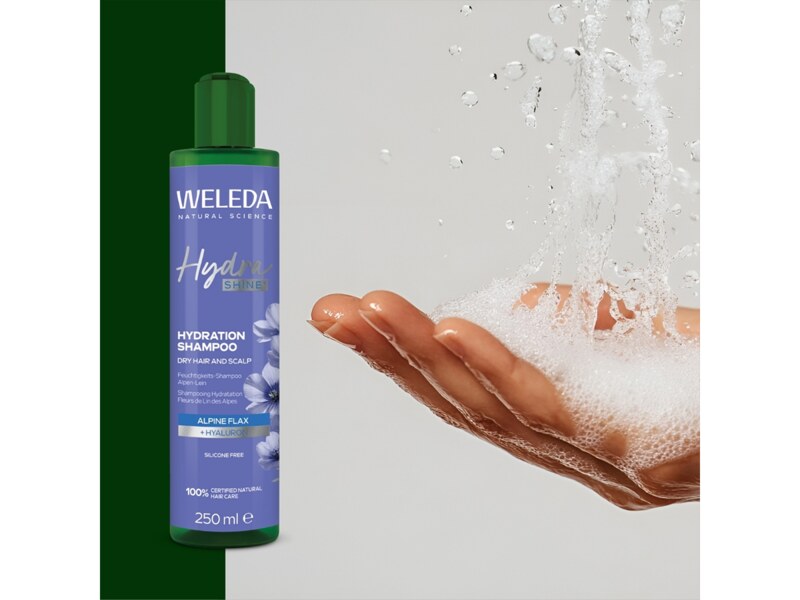 Weleda HydraShine Hydratační šampon 50 ml