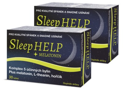 SleepHelp Melatonin 30 tablet 1+1 ZDARMA SleepHelp Melatonin 30 tablet 1+1 ZDARMA