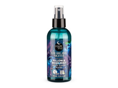 Organic Shop Sleeping Mlha na polštář a tělo For Dreamy Nights 170 ml