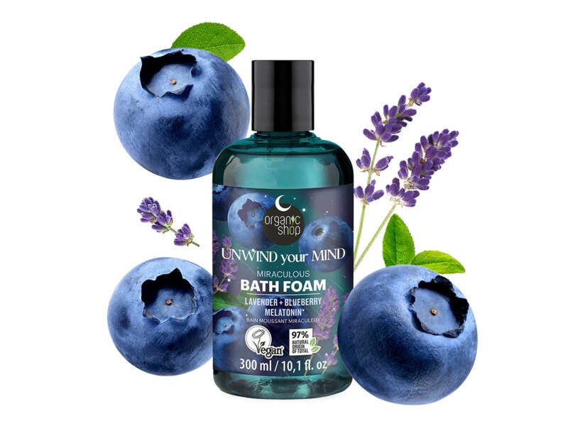 Organic Shop Sleeping Pěna do koupele Unwind Your Mind 300 ml Organic Shop Sleeping Pěna do koupele Unwind Your Mind 300 ml