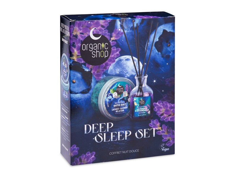Organic Shop Sleeping Set pro hluboký spánek Night symphony 300 g + 125 ml