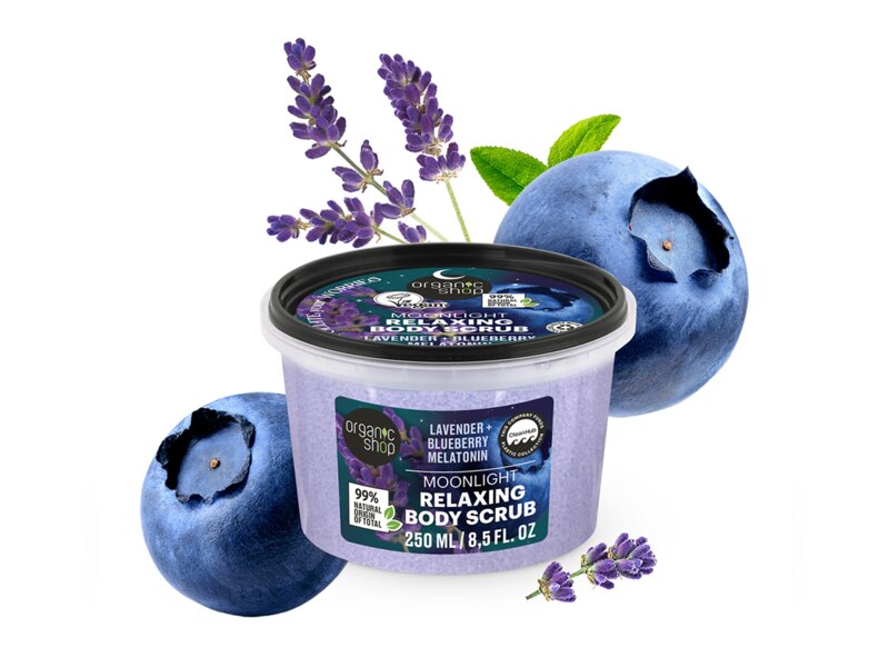 Organic Shop Sleeping Tělový peeling Relaxing Body Scrub 250 ml Organic Shop Sleeping Tělový peeling Relaxing Body Scrub 250 ml