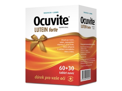 Ocuvite Lutein Forte 60+30 tablet Dárkové balení 