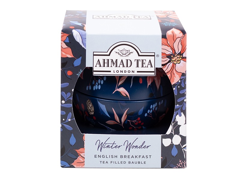 Ahmad Tea English Breakfast čaj sypaný 25 g Vánoční koule