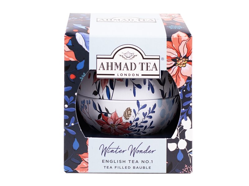 Ahmad Tea English Tea No.1 sypaný čaj 25 g Vánoční koule