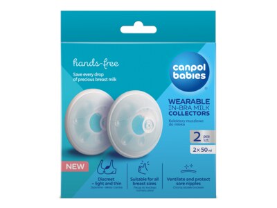 Canpol babies Sběrač mateřského mléka do podprsenky 2 ks