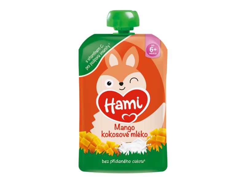 Hami kapsička Mango kokosové mléko 6m+ 100 g