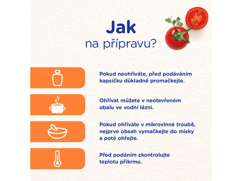 Sunar příkrm špagety s boloňskou omáčkou 6m+, 120g Sunar příkrm špagety s boloňskou omáčkou 6m+, 120g