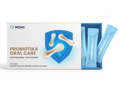 MOVit Probiotika Oral care sáčky 20 x 1,8 g MOVit Probiotika Oral care sáčky 20 x 1,8 g