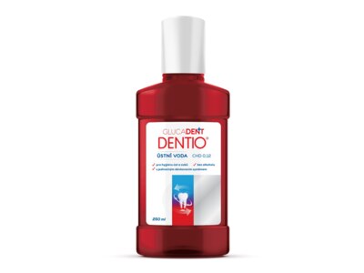 Glucadent Dentio CHD 0,12 ústní voda 250 ml Glucadent Dentio CHD 0,12 ústní voda 250 ml