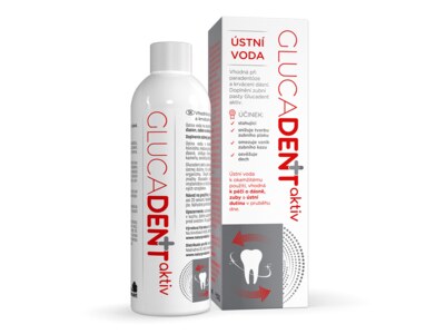 Glucadent+ Ústní voda 200 ml Glucadent+ Ústní voda 200 ml