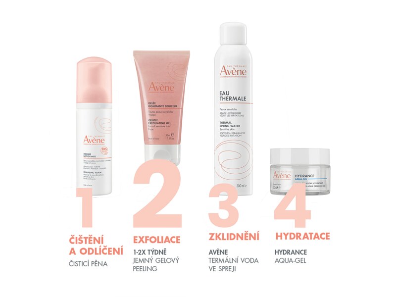 Avene Jemný gelový peeling 50 ml