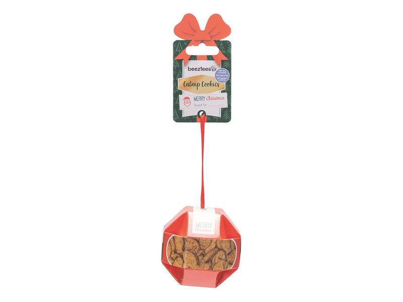 Beeztees XMAS Ball pamlsky pro kočky - Kuře, tuňák 30 g