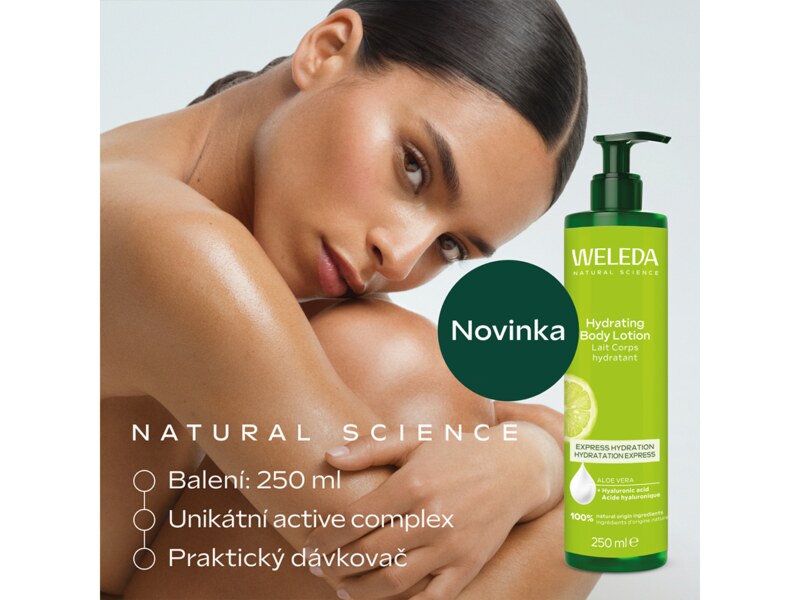 Weleda Citrusové hydratační tělové mléko 250 ml