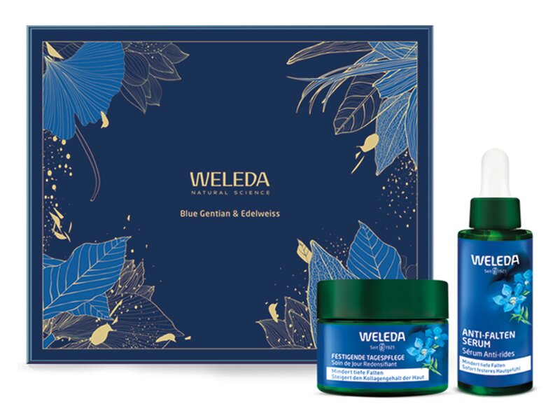 Weleda Modrý hořec a Protěž alpská Dárková sada liftingové péče