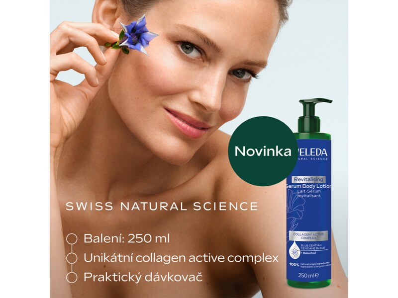 Weleda Modrý hořec Liftingové tělové sérum 250 ml