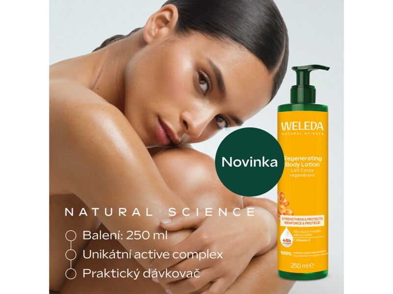 Weleda Rakytníkové regenerační tělové mléko 250 ml