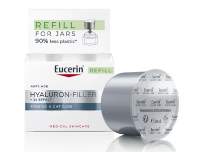 Eucerin Hyaluron-Filler + 3x Effect noční krém náplň 50 ml Eucerin Hyaluron-Filler + 3x Effect noční krém náplň 50 ml