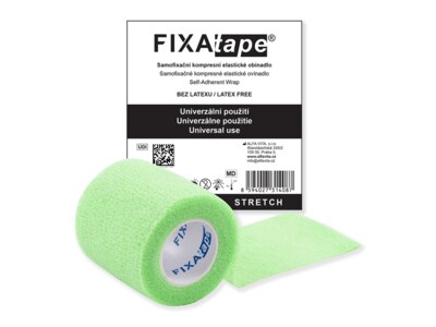 Fixatape Stretch samofixační obinadlo 5 x 450 cm zelené 1 ks