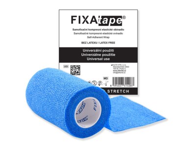 Fixatape Stretch samofixační obinadlo 7,5 x 450 cm modré 1ks