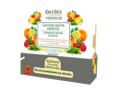 Herbex Lahodná čajová kolekce nálevové sáčky 40 ks Herbex Lahodná čajová kolekce nálevové sáčky 40 ks