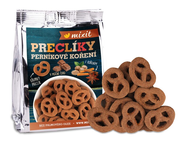 Mixit Preclíky do kapsy Perníkové koření 70 g Mixit Preclíky do kapsy Perníkové koření 70 g