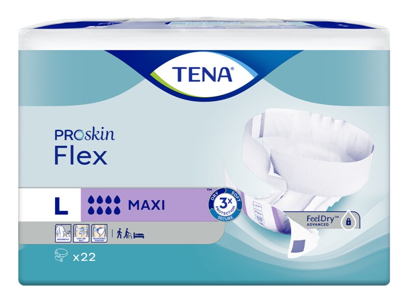 Tena Flex Maxi L Inkontinenční kalhotky 22 ks