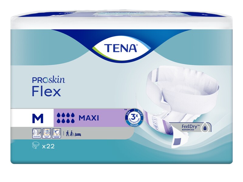 Tena Flex Maxi M Inkontinenční kalhotky 22 ks