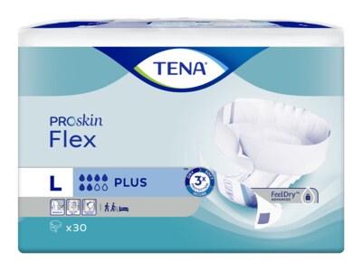 Tena Flex Plus L Inkontinenční kalhotky 30 ks