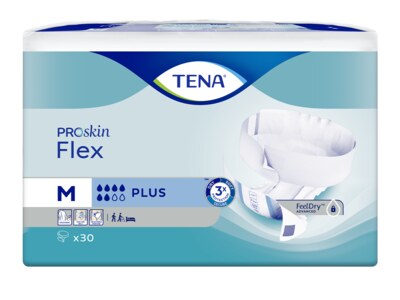 Tena Flex Plus M Inkontinenční kalhotky 30 ks