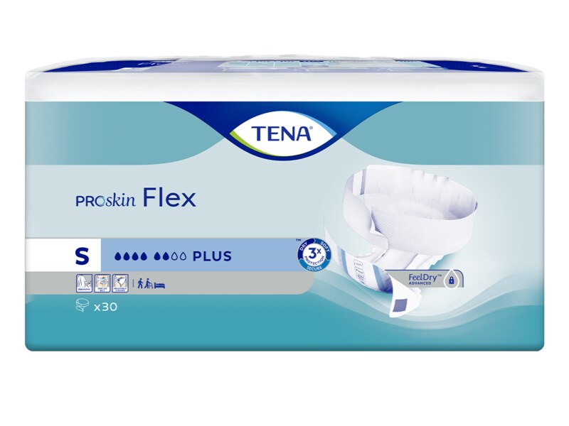 Tena Flex Plus S Inkontinenční kalhotky 30 ks
