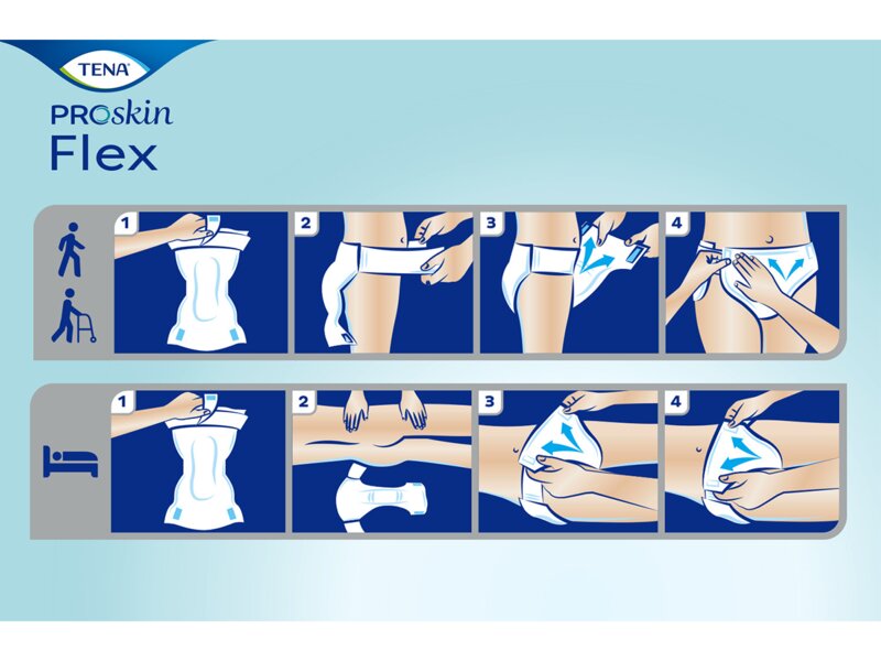 Tena Flex Plus S Inkontinenční kalhotky 30 ks