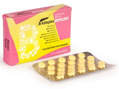 Rosen B-komplex Repelent 25 dražé Rosen B-komplex Repelent 25 dražé