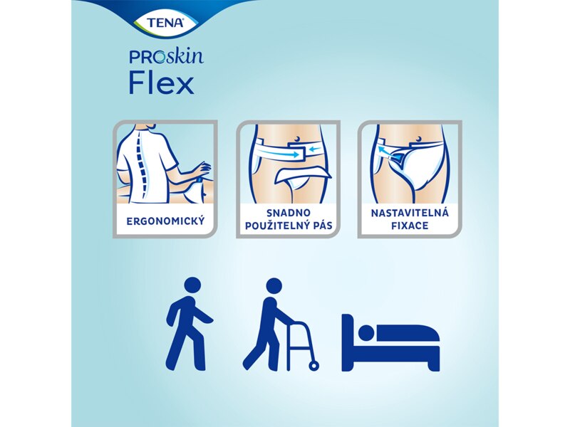 Tena Flex Super XL Inkontinenční kalhotky 30 ks