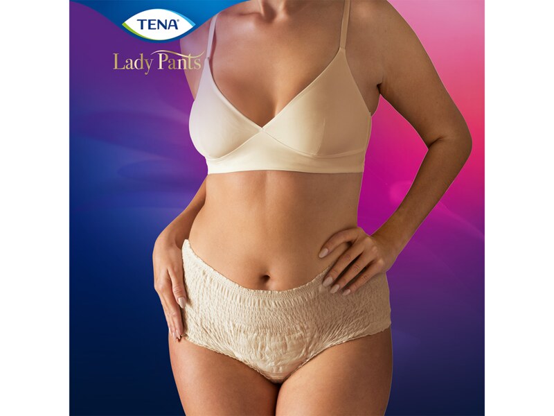 Tena Lady Pants Plus Creme L Inkontinenční kalhotky 8 ks