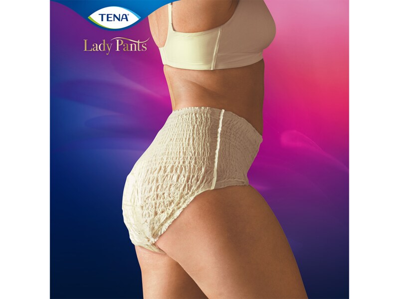 Tena Lady Pants Plus Creme L Inkontinenční kalhotky 8 ks