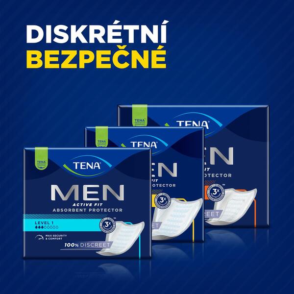 Tena Men Inkontinenční vložky Level 2 10 ks Tena Men Inkontinenční vložky Level 2 10 ks