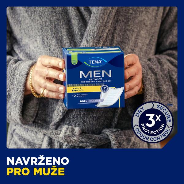 Tena Men Inkontinenční vložky Level 2 10 ks Tena Men Inkontinenční vložky Level 2 10 ks