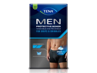 Tena Men Washable Boxers M černé Inkontinenční boxerky pratelné 1 ks