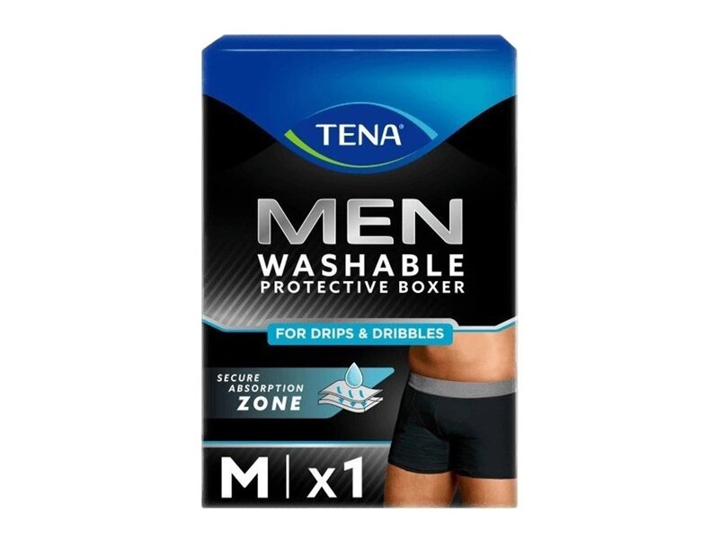 Tena Men Washable Protective Boxers M černé Inkontinenční boxerky pratelné 1 ks
