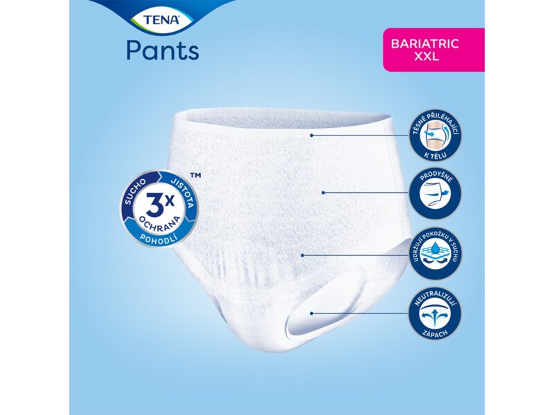 Tena Pants Bariatric Plus XXL navlékací absorpční kalhotky 12 ks