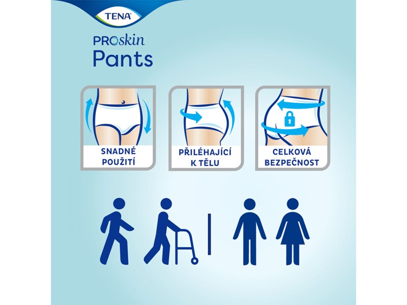 Tena Proskin Pants Maxi L Inkontinenční kalhotky 10 ks