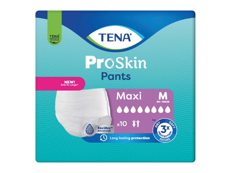 Tena Proskin Pants Maxi M Inkontinenční kalhotky 10 ks