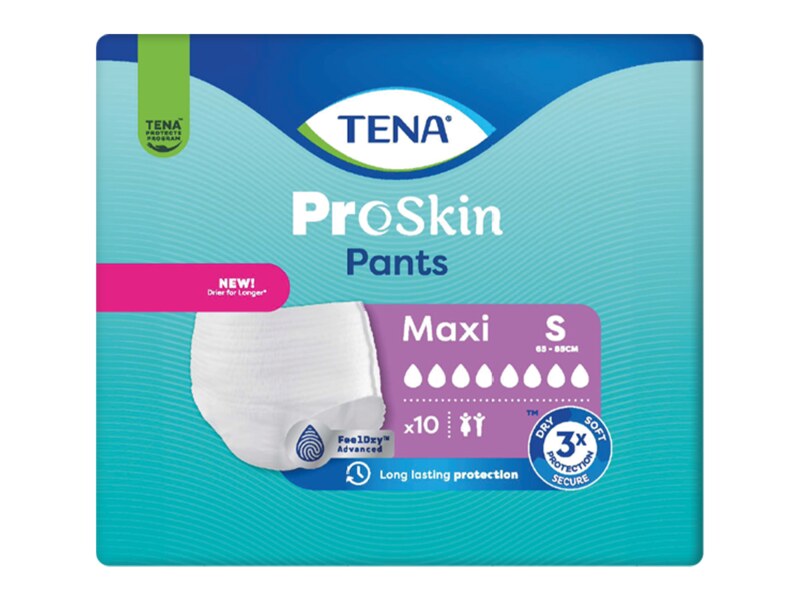 Tena Proskin Pants Maxi S Inkontinenční kalhotky 10 ks
