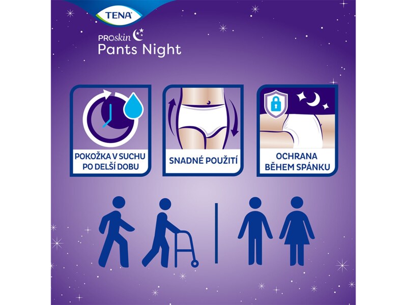 Tena Proskin Pants Night Super L Inkontinenční kalhotky 10 ks