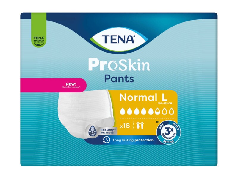 Tena Proskin Pants Normal L Inkontinenční kalhotky 18 ks