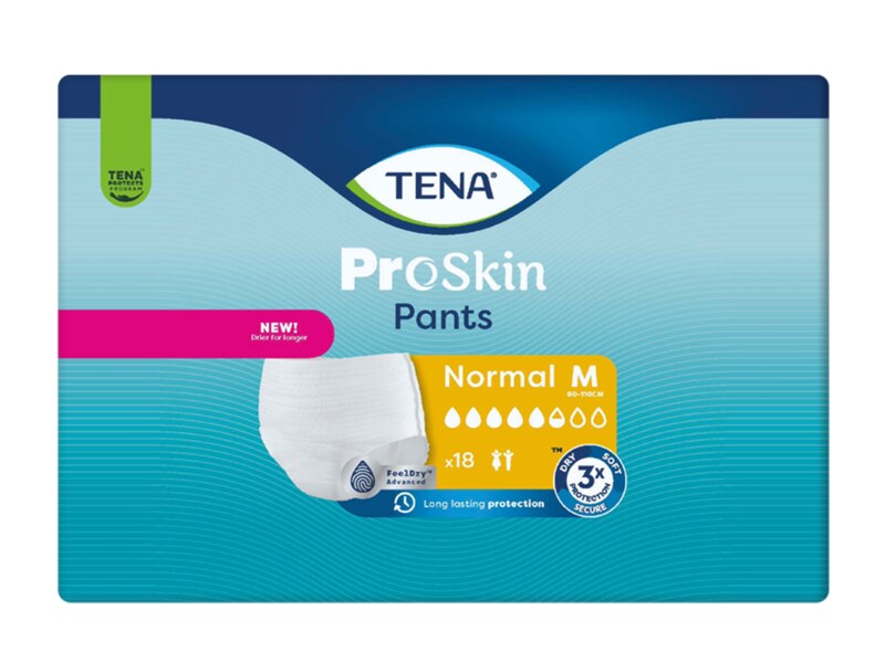 Tena Proskin Pants Normal M Inkontinenční kalhotky 18 ks