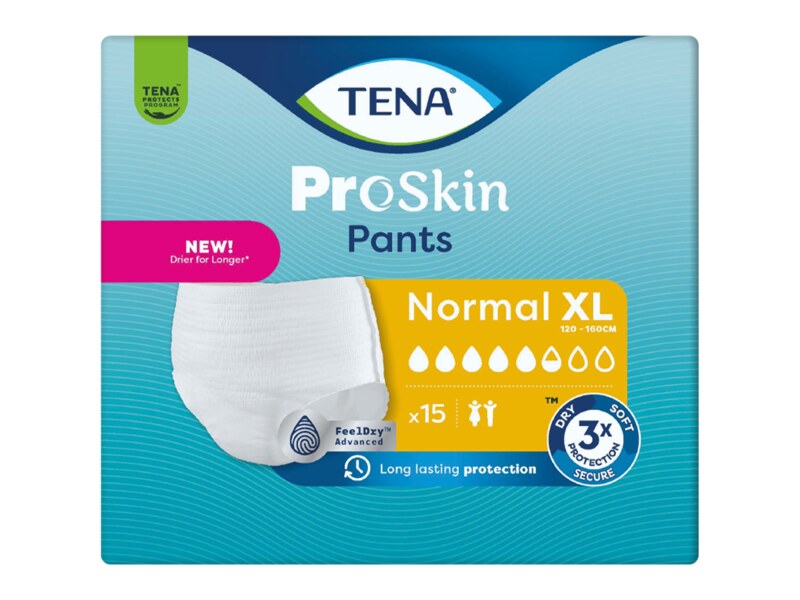 Tena Proskin Pants Normal XL Inkontinenční kalhotky 15 ks