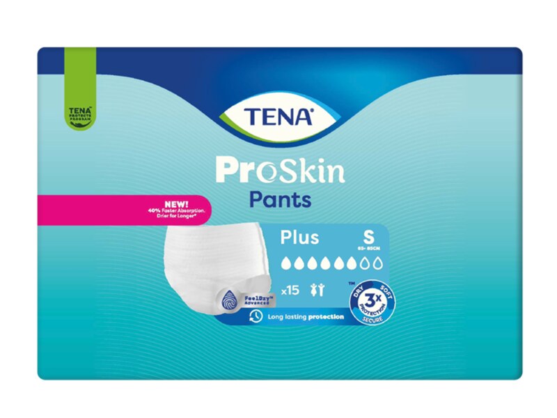 Tena Proskin Pants Plus S Inkontinenční kalhotky 15 ks