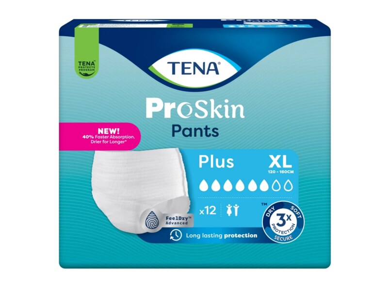 Tena Proskin Pants Plus XL Inkontinenční kalhotky 12 ks